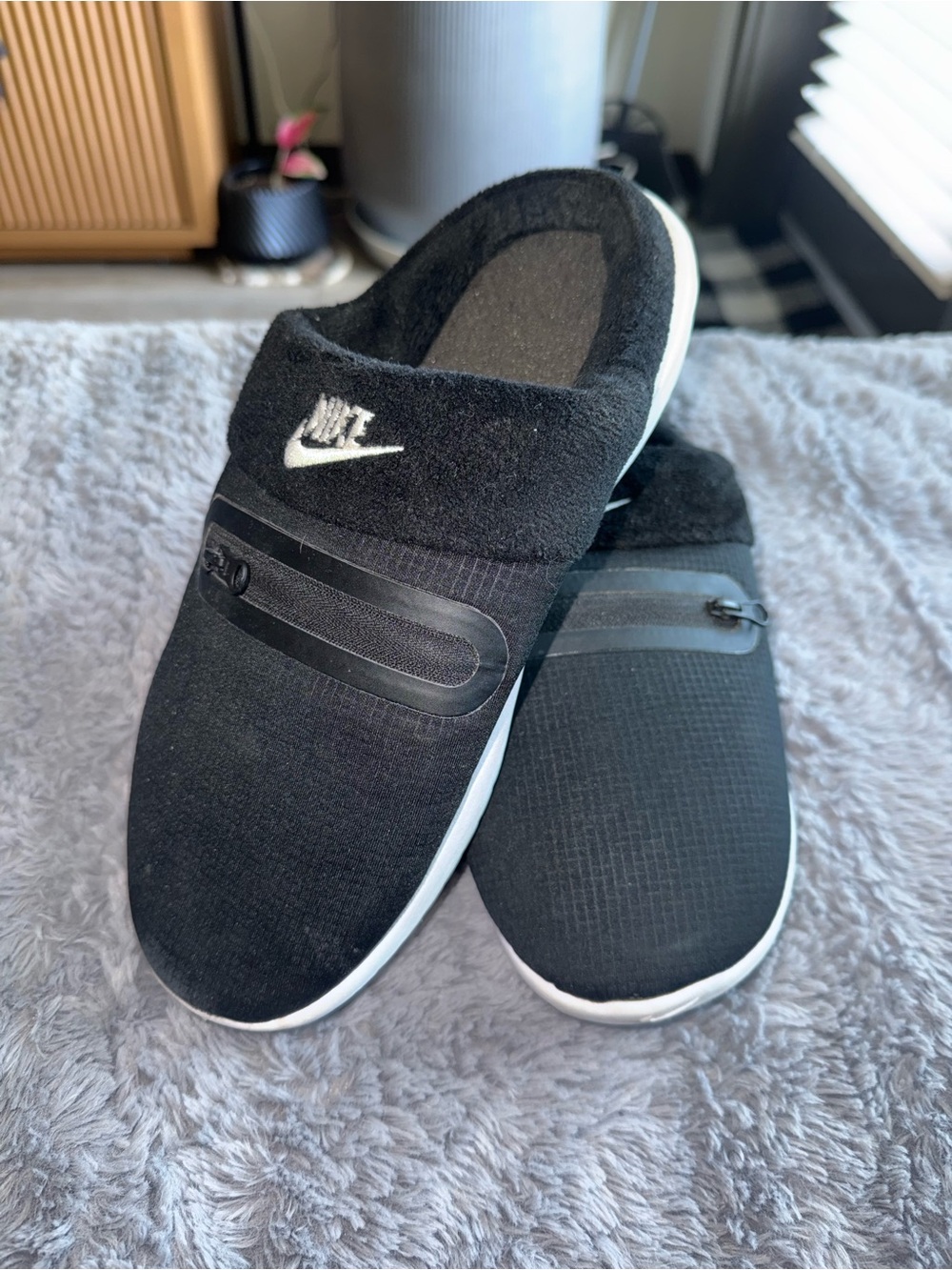 Nike Black Slip-On Men’s Comfort Loafers